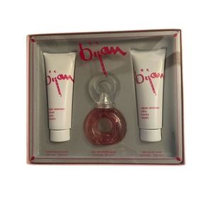 BIJAN Gift Set for Women 1.7 oz EDT Spray + 1.7 oz Body cream + body wash